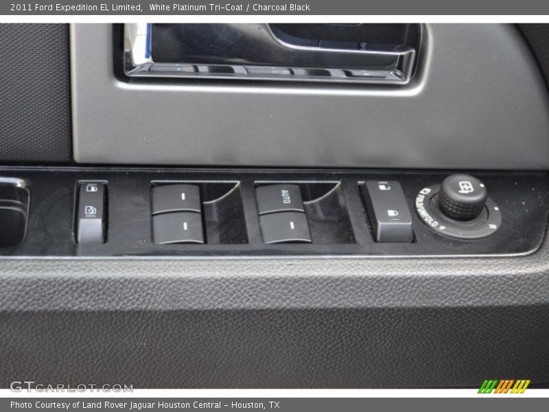 White Platinum Tri-Coat / Charcoal Black 2011 Ford Expedition EL Limited