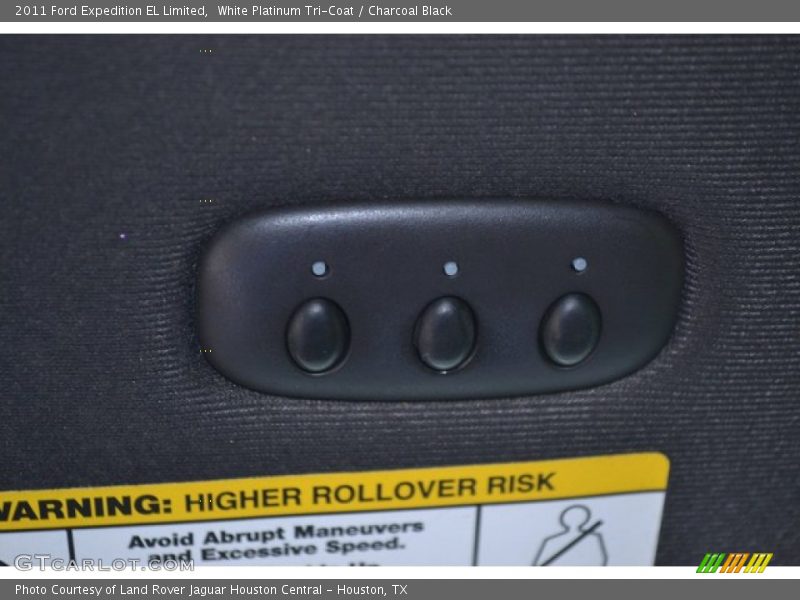White Platinum Tri-Coat / Charcoal Black 2011 Ford Expedition EL Limited