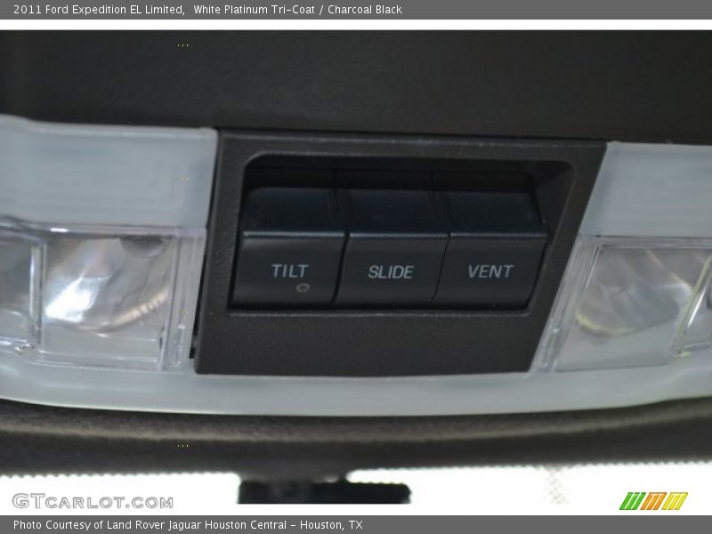 White Platinum Tri-Coat / Charcoal Black 2011 Ford Expedition EL Limited
