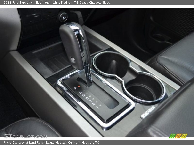 White Platinum Tri-Coat / Charcoal Black 2011 Ford Expedition EL Limited