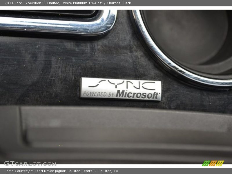 White Platinum Tri-Coat / Charcoal Black 2011 Ford Expedition EL Limited