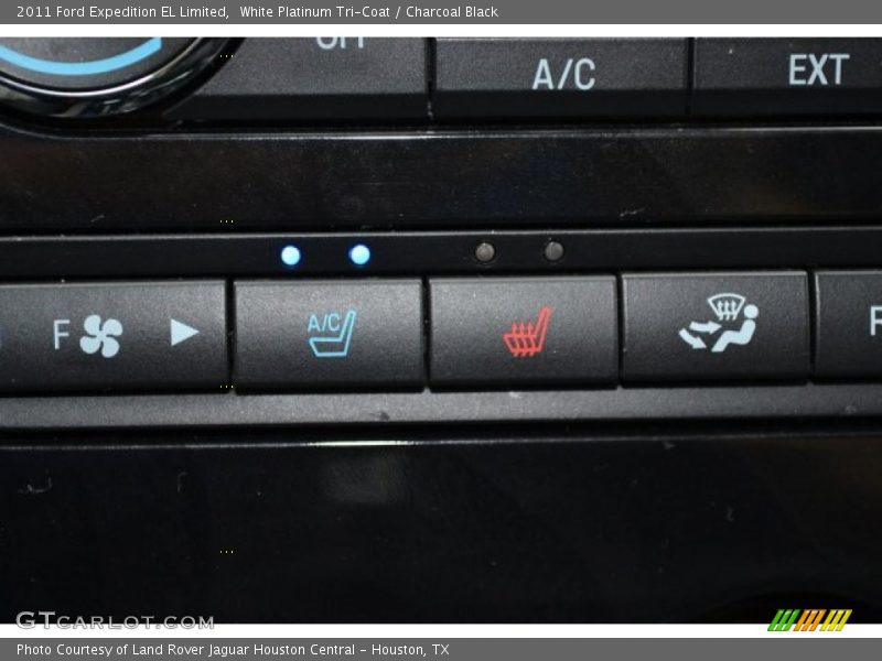 White Platinum Tri-Coat / Charcoal Black 2011 Ford Expedition EL Limited
