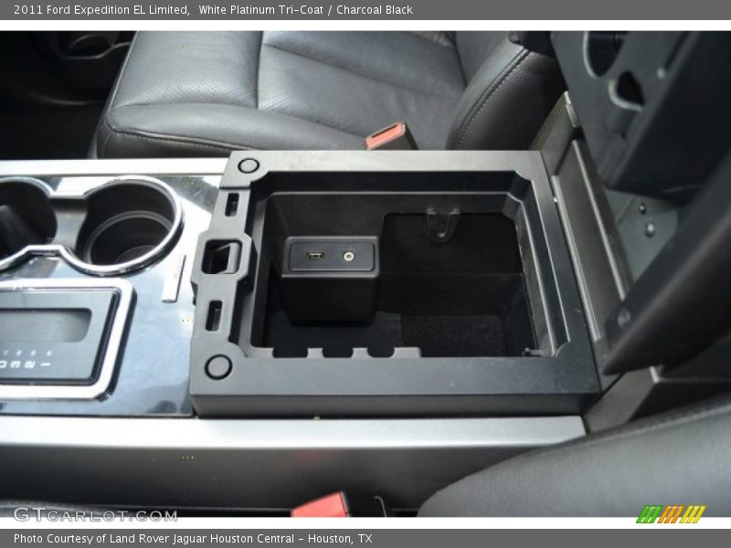 White Platinum Tri-Coat / Charcoal Black 2011 Ford Expedition EL Limited
