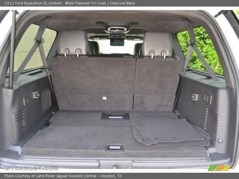 White Platinum Tri-Coat / Charcoal Black 2011 Ford Expedition EL Limited