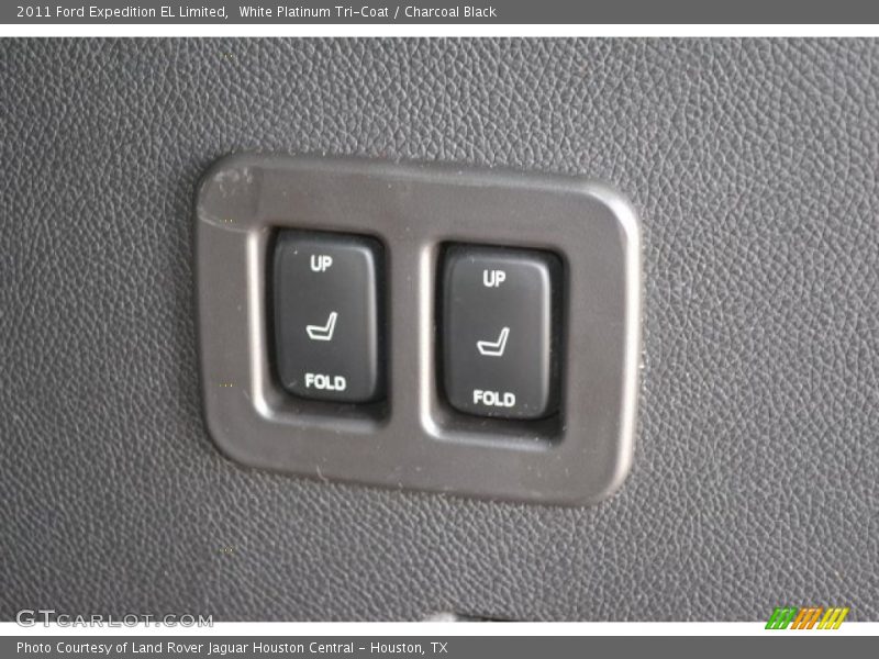White Platinum Tri-Coat / Charcoal Black 2011 Ford Expedition EL Limited