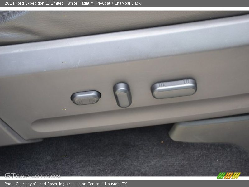White Platinum Tri-Coat / Charcoal Black 2011 Ford Expedition EL Limited