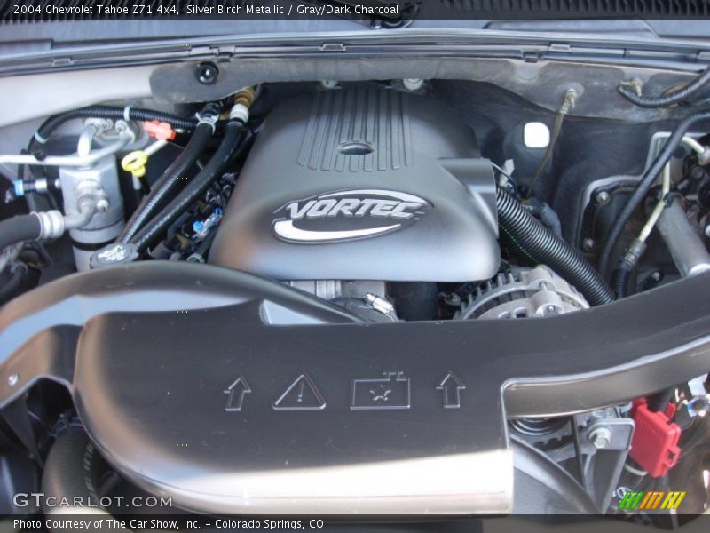 Silver Birch Metallic / Gray/Dark Charcoal 2004 Chevrolet Tahoe Z71 4x4