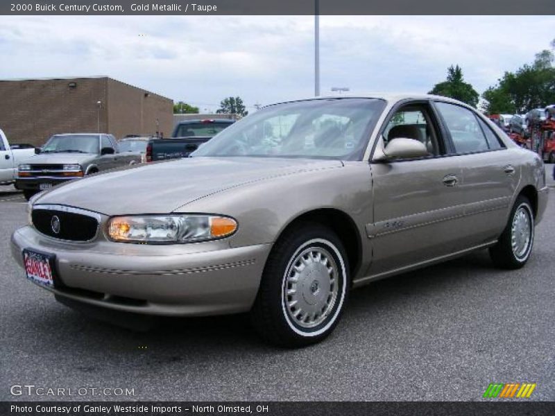 Gold Metallic / Taupe 2000 Buick Century Custom
