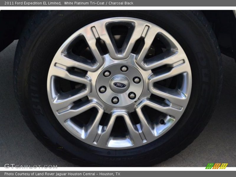 White Platinum Tri-Coat / Charcoal Black 2011 Ford Expedition EL Limited