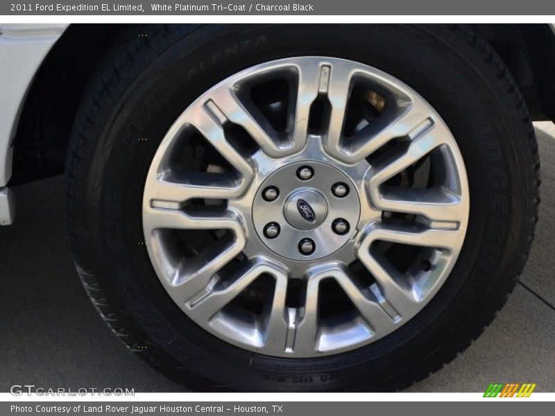 White Platinum Tri-Coat / Charcoal Black 2011 Ford Expedition EL Limited