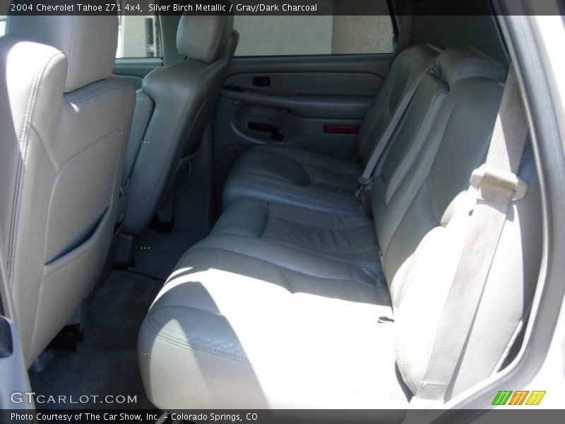 Silver Birch Metallic / Gray/Dark Charcoal 2004 Chevrolet Tahoe Z71 4x4