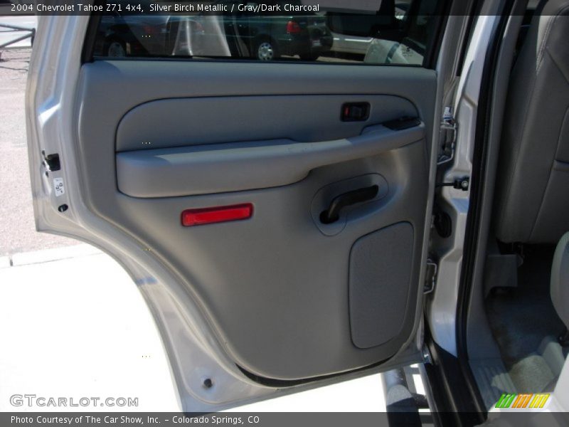 Silver Birch Metallic / Gray/Dark Charcoal 2004 Chevrolet Tahoe Z71 4x4