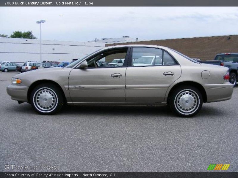 Gold Metallic / Taupe 2000 Buick Century Custom