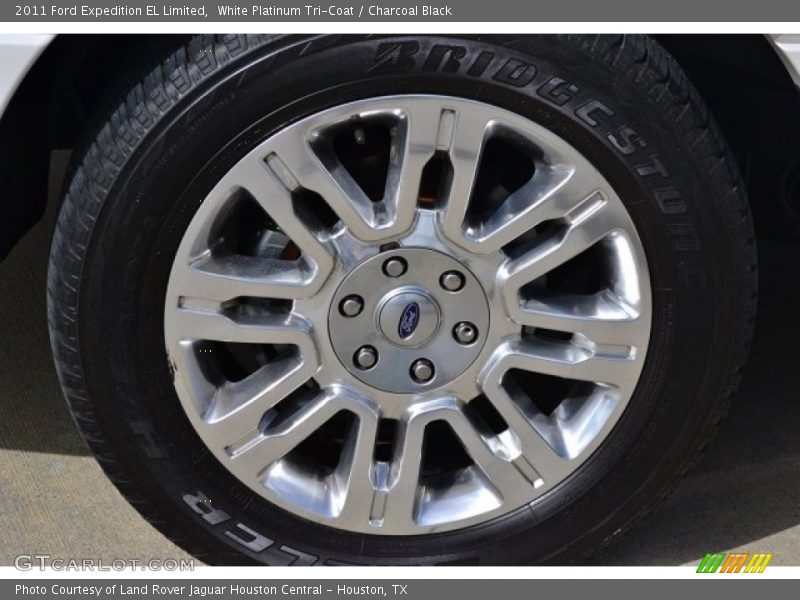 White Platinum Tri-Coat / Charcoal Black 2011 Ford Expedition EL Limited