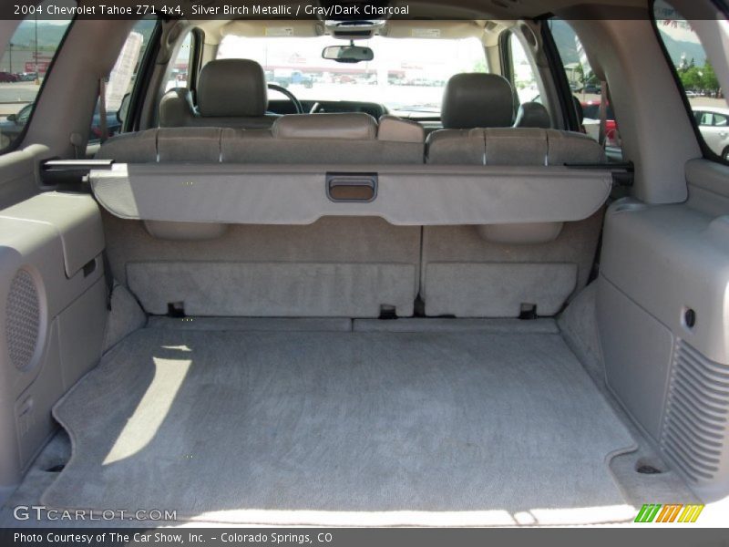 Silver Birch Metallic / Gray/Dark Charcoal 2004 Chevrolet Tahoe Z71 4x4