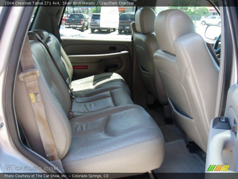 Silver Birch Metallic / Gray/Dark Charcoal 2004 Chevrolet Tahoe Z71 4x4