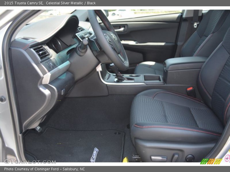 Celestial Silver Metallic / Black 2015 Toyota Camry SE