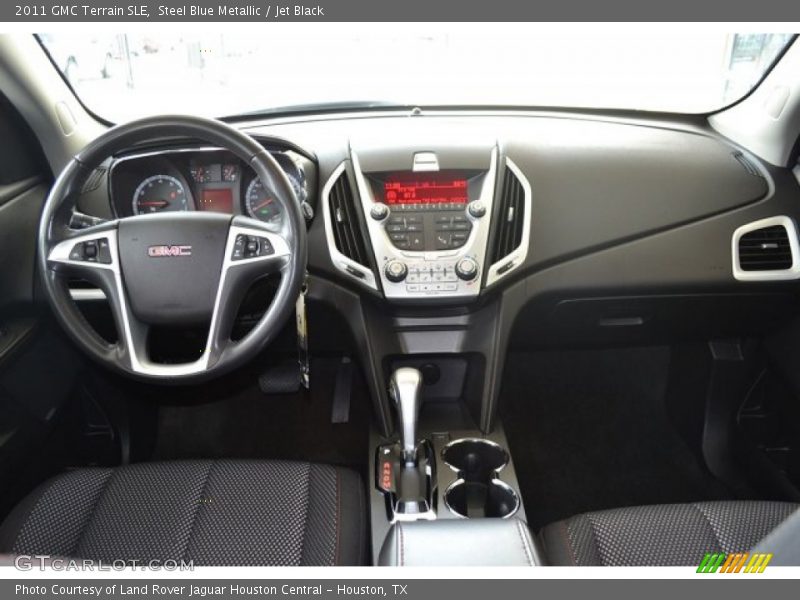 Steel Blue Metallic / Jet Black 2011 GMC Terrain SLE