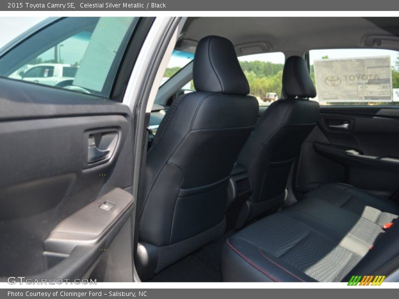 Celestial Silver Metallic / Black 2015 Toyota Camry SE