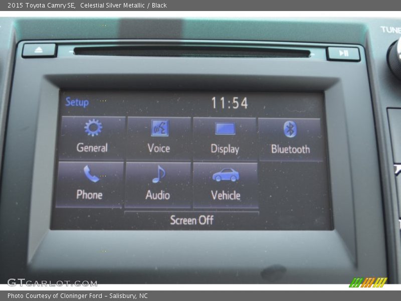 Celestial Silver Metallic / Black 2015 Toyota Camry SE