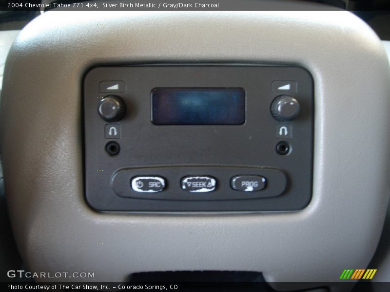 Silver Birch Metallic / Gray/Dark Charcoal 2004 Chevrolet Tahoe Z71 4x4