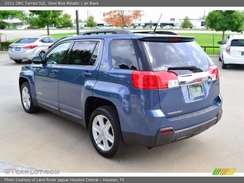 Steel Blue Metallic / Jet Black 2011 GMC Terrain SLE
