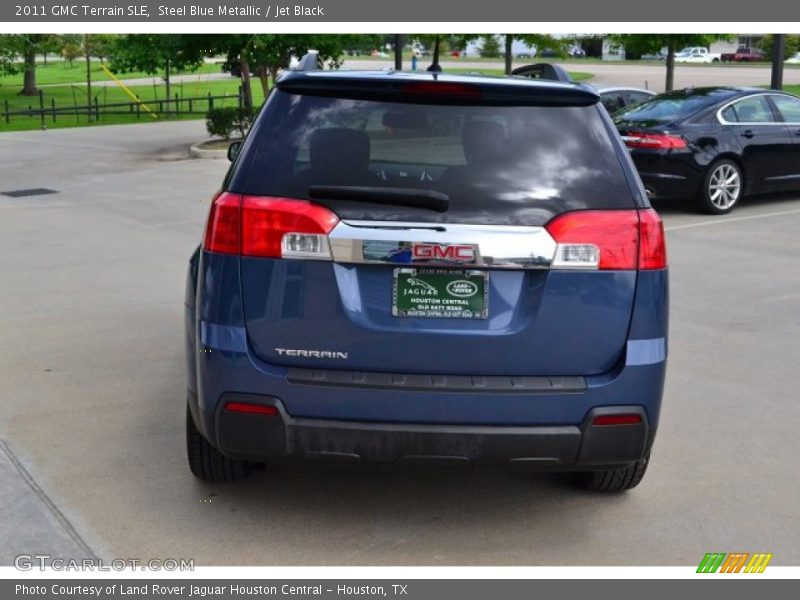 Steel Blue Metallic / Jet Black 2011 GMC Terrain SLE