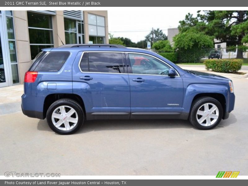 Steel Blue Metallic / Jet Black 2011 GMC Terrain SLE