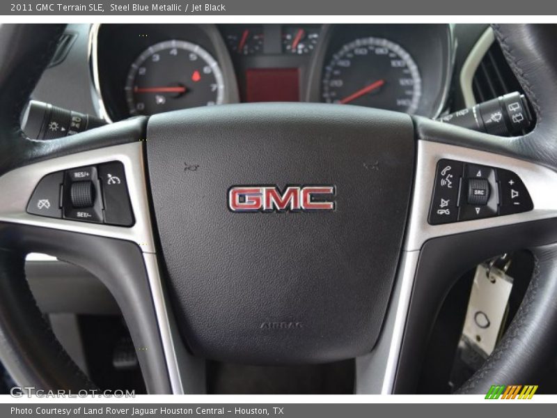 Steel Blue Metallic / Jet Black 2011 GMC Terrain SLE