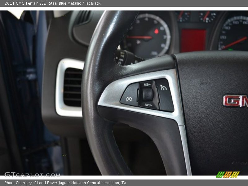 Steel Blue Metallic / Jet Black 2011 GMC Terrain SLE