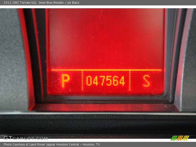 Steel Blue Metallic / Jet Black 2011 GMC Terrain SLE