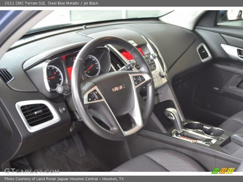 Steel Blue Metallic / Jet Black 2011 GMC Terrain SLE