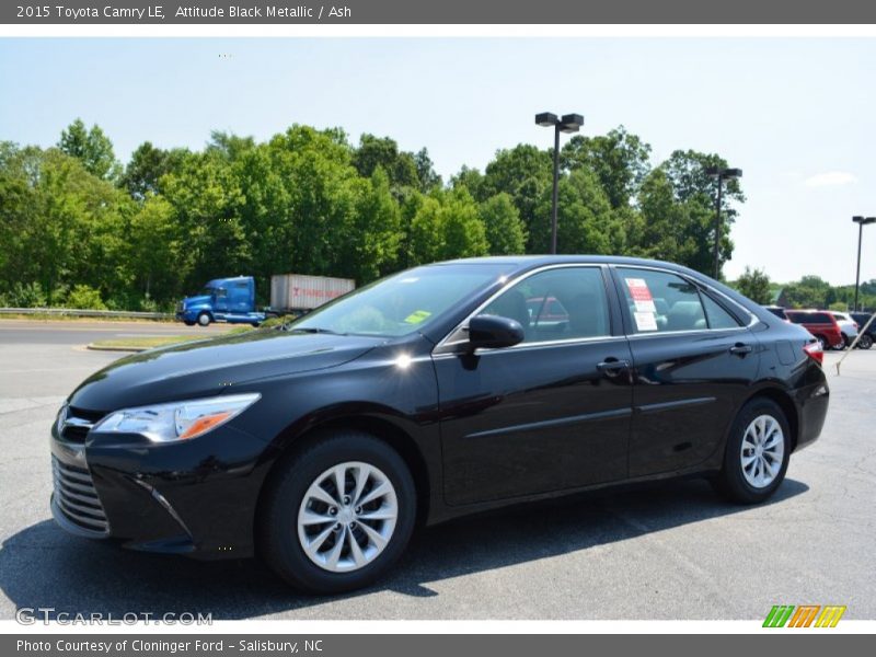 Attitude Black Metallic / Ash 2015 Toyota Camry LE