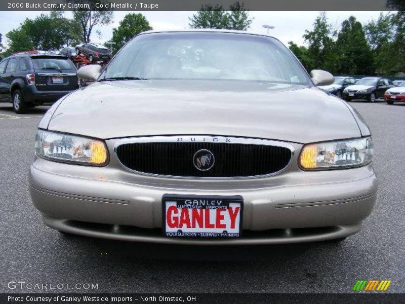 Gold Metallic / Taupe 2000 Buick Century Custom