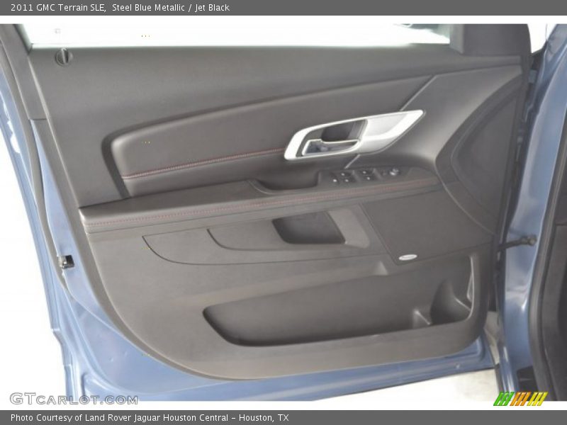 Steel Blue Metallic / Jet Black 2011 GMC Terrain SLE