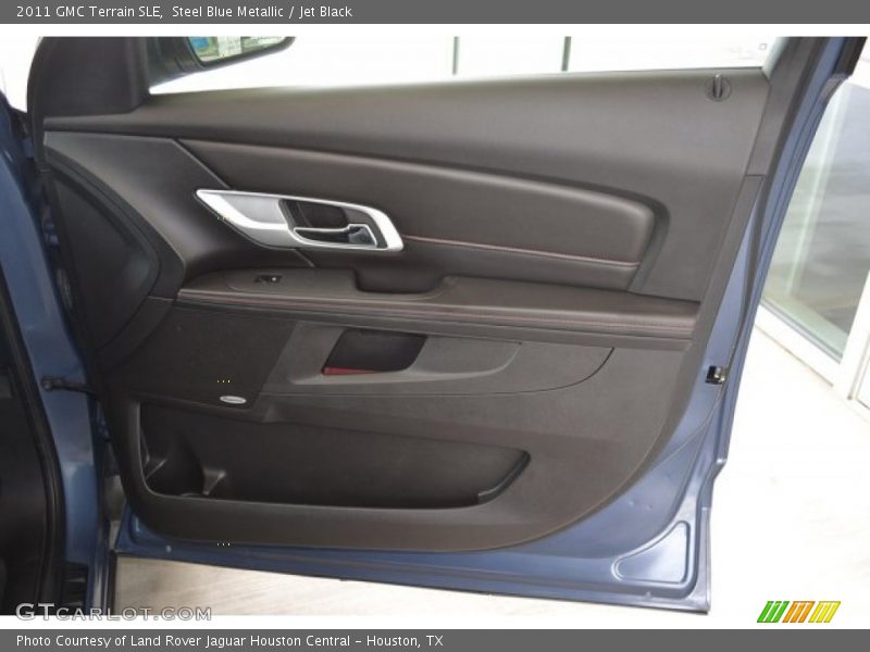 Steel Blue Metallic / Jet Black 2011 GMC Terrain SLE