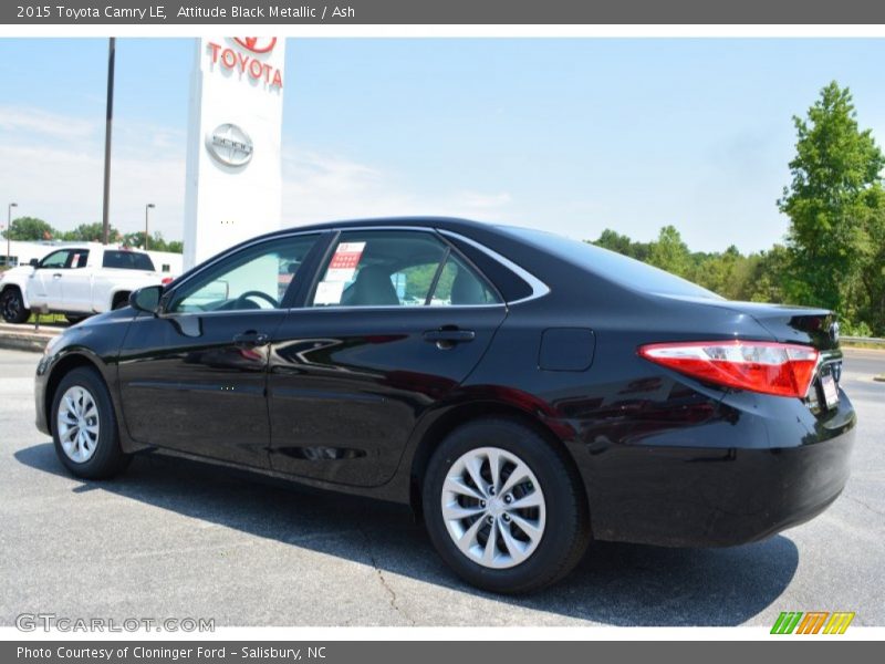 Attitude Black Metallic / Ash 2015 Toyota Camry LE