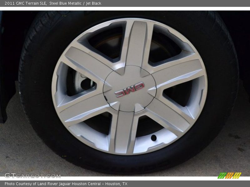 Steel Blue Metallic / Jet Black 2011 GMC Terrain SLE
