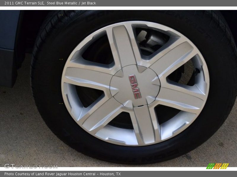 Steel Blue Metallic / Jet Black 2011 GMC Terrain SLE