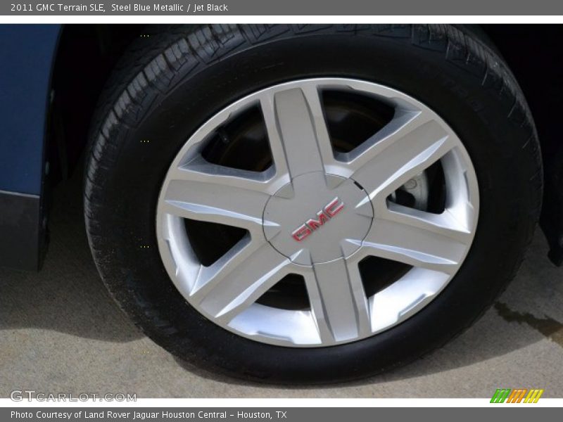 Steel Blue Metallic / Jet Black 2011 GMC Terrain SLE