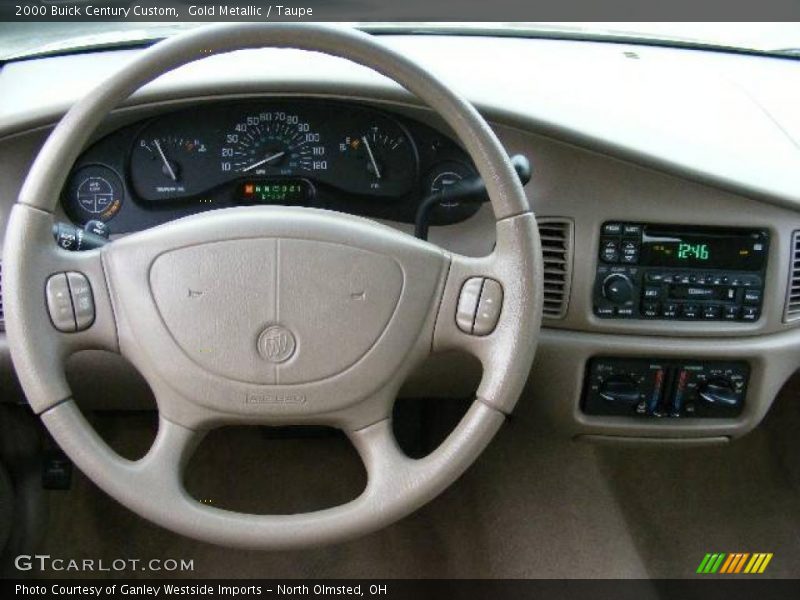 Gold Metallic / Taupe 2000 Buick Century Custom