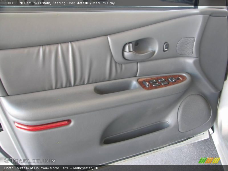 Sterling Silver Metallic / Medium Gray 2003 Buick Century Custom