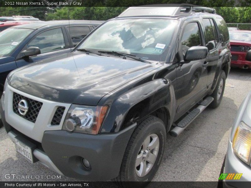 Super Black / Gray 2012 Nissan Xterra S