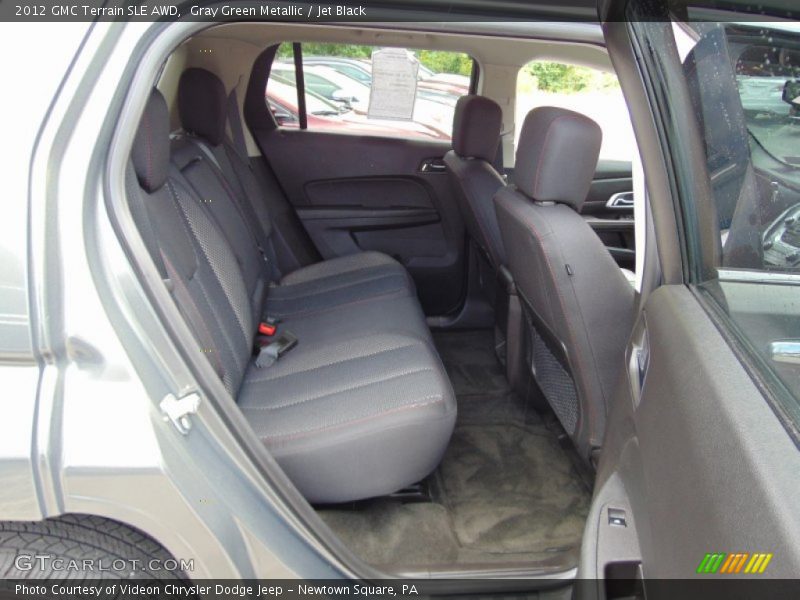 Gray Green Metallic / Jet Black 2012 GMC Terrain SLE AWD