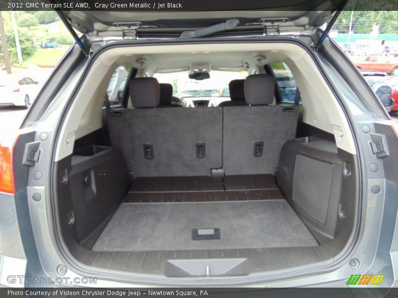 Gray Green Metallic / Jet Black 2012 GMC Terrain SLE AWD