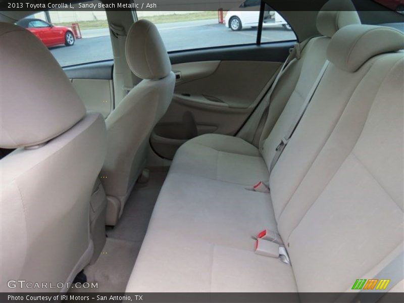 Sandy Beach Metallic / Ash 2013 Toyota Corolla L