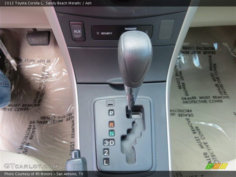 Sandy Beach Metallic / Ash 2013 Toyota Corolla L
