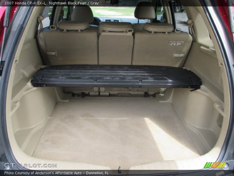 Nighthawk Black Pearl / Gray 2007 Honda CR-V EX-L