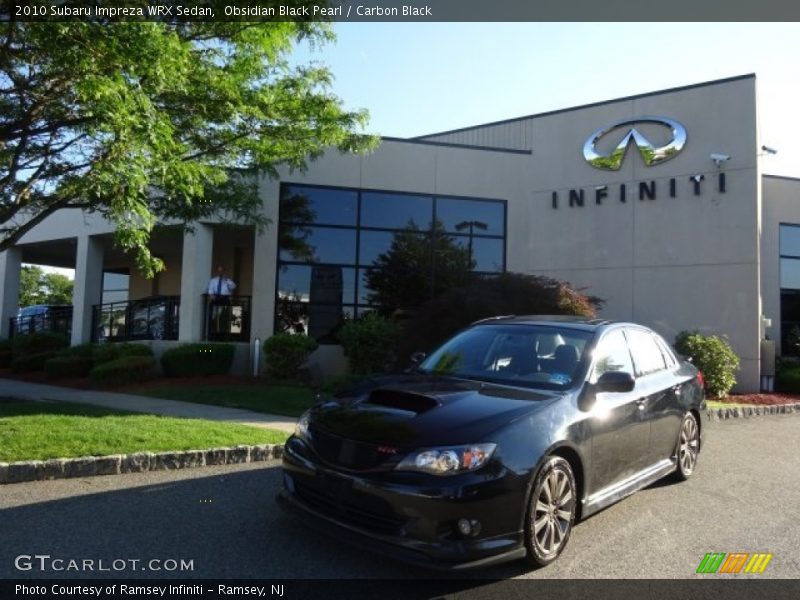Obsidian Black Pearl / Carbon Black 2010 Subaru Impreza WRX Sedan