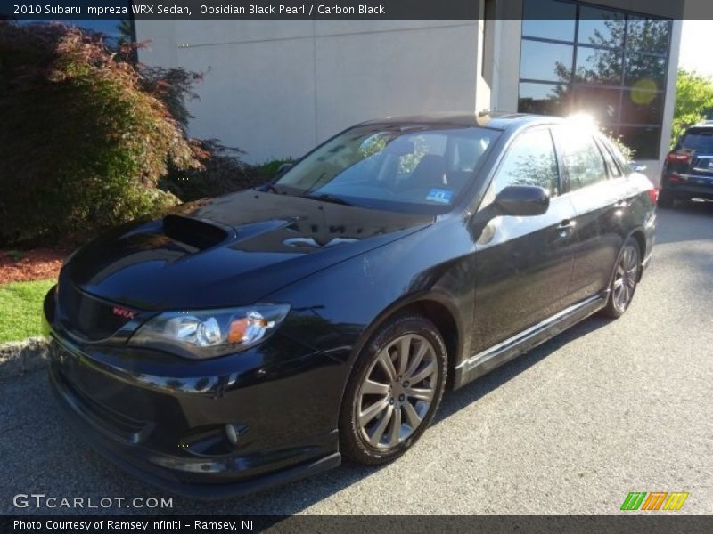 Obsidian Black Pearl / Carbon Black 2010 Subaru Impreza WRX Sedan